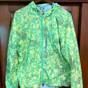 Nike neon yellow/green windbreaker - Size Large
